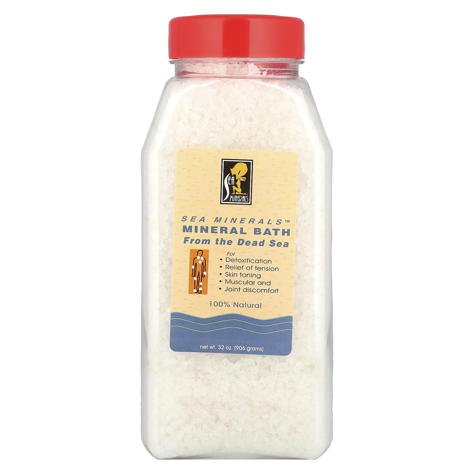 Amazon.com : Sea Minerals Mineral Bath Salt From The Dead Sea, 32